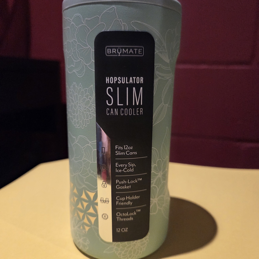 BrüMate Hopsulator Slim Can Cooler - Green